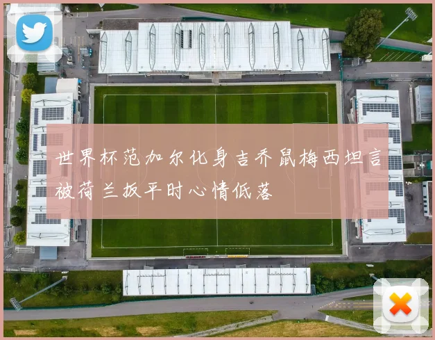 世界杯范加尔化身吉乔鼠梅西坦言被荷兰扳平时心情低落